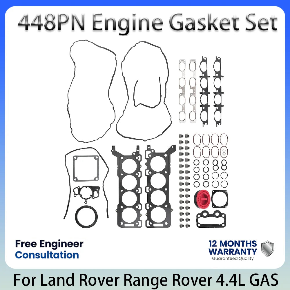 Full Gasket Repair Set OE LR006645 For Land Rover 448PN 4.4L 4.4 L T V8 GAS Engine Overhaul Gasket Replacement Spare Parts 05-13