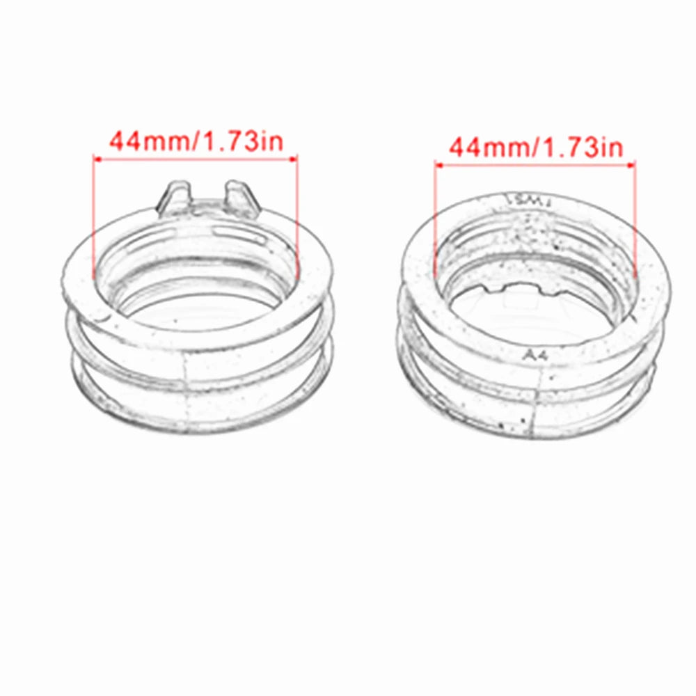 Motorcycle Carburettor Interface Adapter Intake Manifold For Yamaha FZ07 FZ-07 2015-2017 MT07/ MTT690 MT-07 Tracer