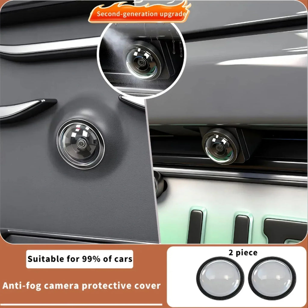 For BYD Leopard 5 8 Denza B5 B8 Ti 3 Ti 7 Car Camera Protection Cover 360° Panoramic Anti-fog Function Camera Lens Cover
