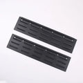 For Land Rover Defender 110 130 2004-2025 Aluminum Black Car Rear Door Air Vents Ventilation Shutters Cover Trim Car Accessories