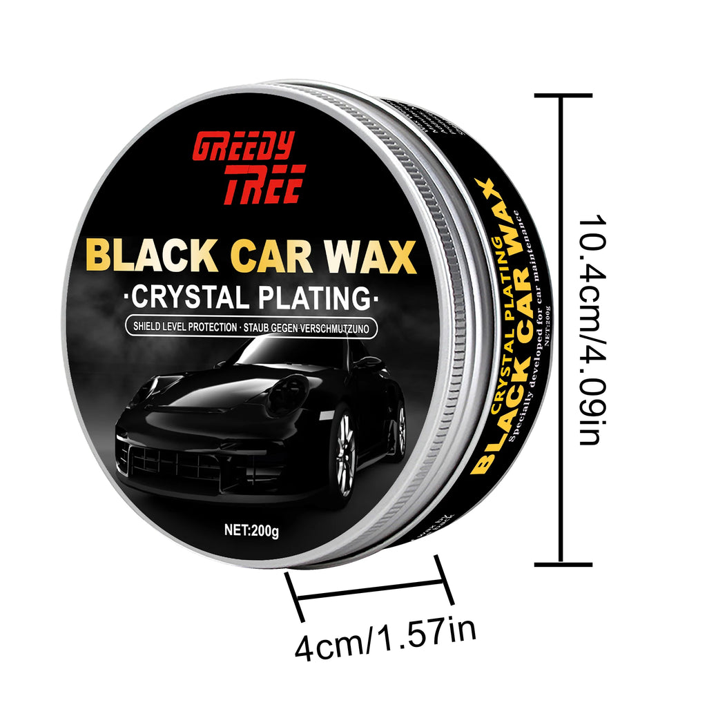 Car Paint Care Wax - Removes Swirls & Oxidation, Hydrophobic Ceramic Coating for High-Shine Finish