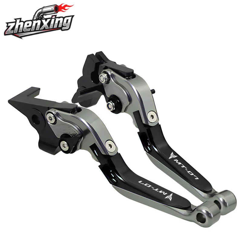 For YAMAHA MT-07 FZ-07 MT 07 FZ07 MT07 FZ 07 2014-2025 Motorcycle CNC Adjustable Folding Extendable Brake Clutch Levers Handle