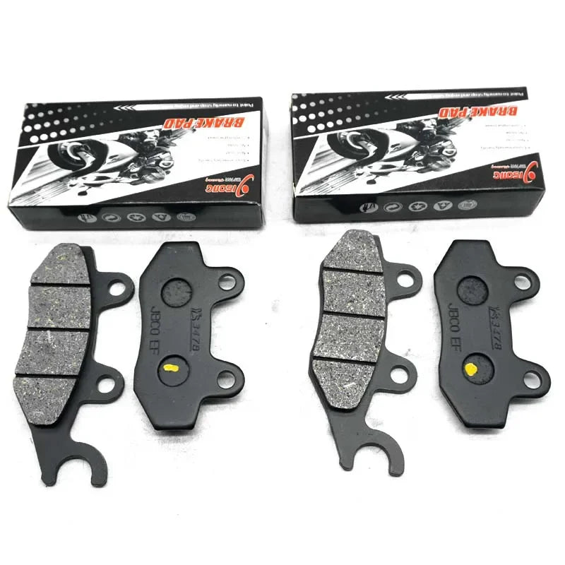 For KAWASAKI Z125 Ninja 125 2019 2020 2021 2022 BR250 Z250 SL ABS 2014 2015 2016 2017 Motorcycle Front Rear Brake Disc Pads Kit