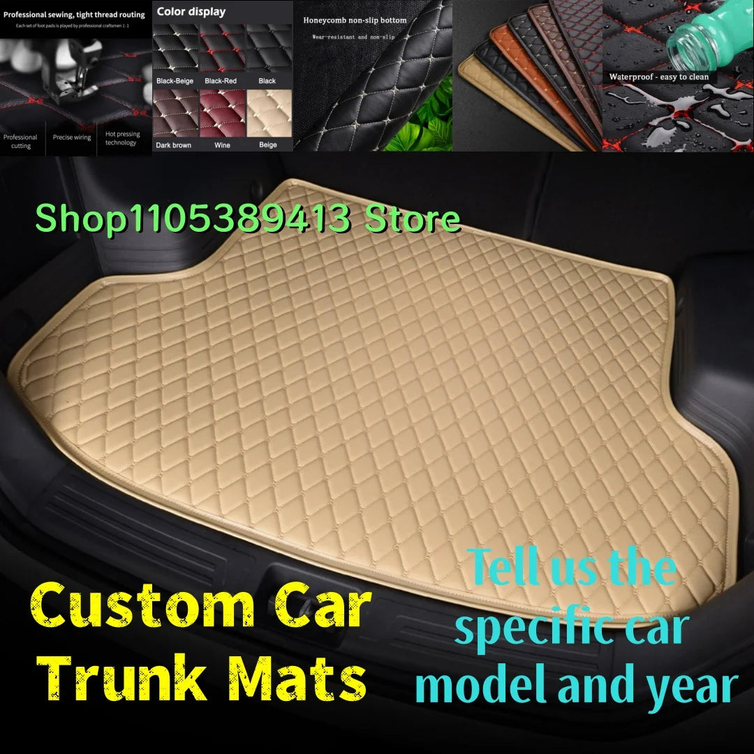 Cargo Liner Custom Car Trunk Mats Fit For ROX 01 Polestones 01 6 Seats 2024 2025 2026 2027 Car Accessories Carpet