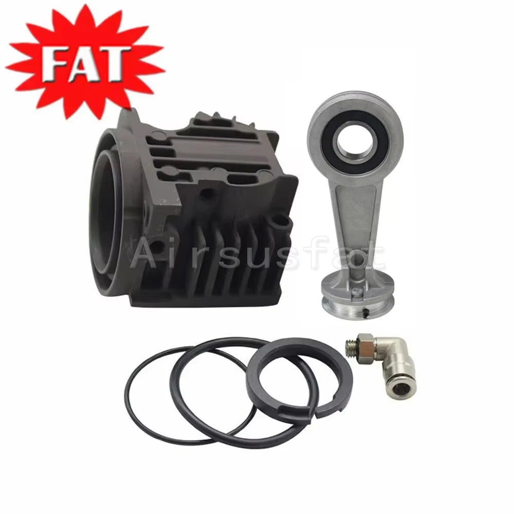 Air Compressor Pump Cylinder Head/Piston Rings/Piston Rod For Audi A6 C6 Q7 Touareg Range Rover L322 Cayenne 7L0698007 7L8616006