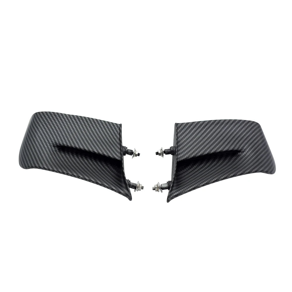 For Ducati Panigale V4 V4S V4R 2022 2023 carbon fiber patterned wings, side panels, fixed wing cover kit, red kit
