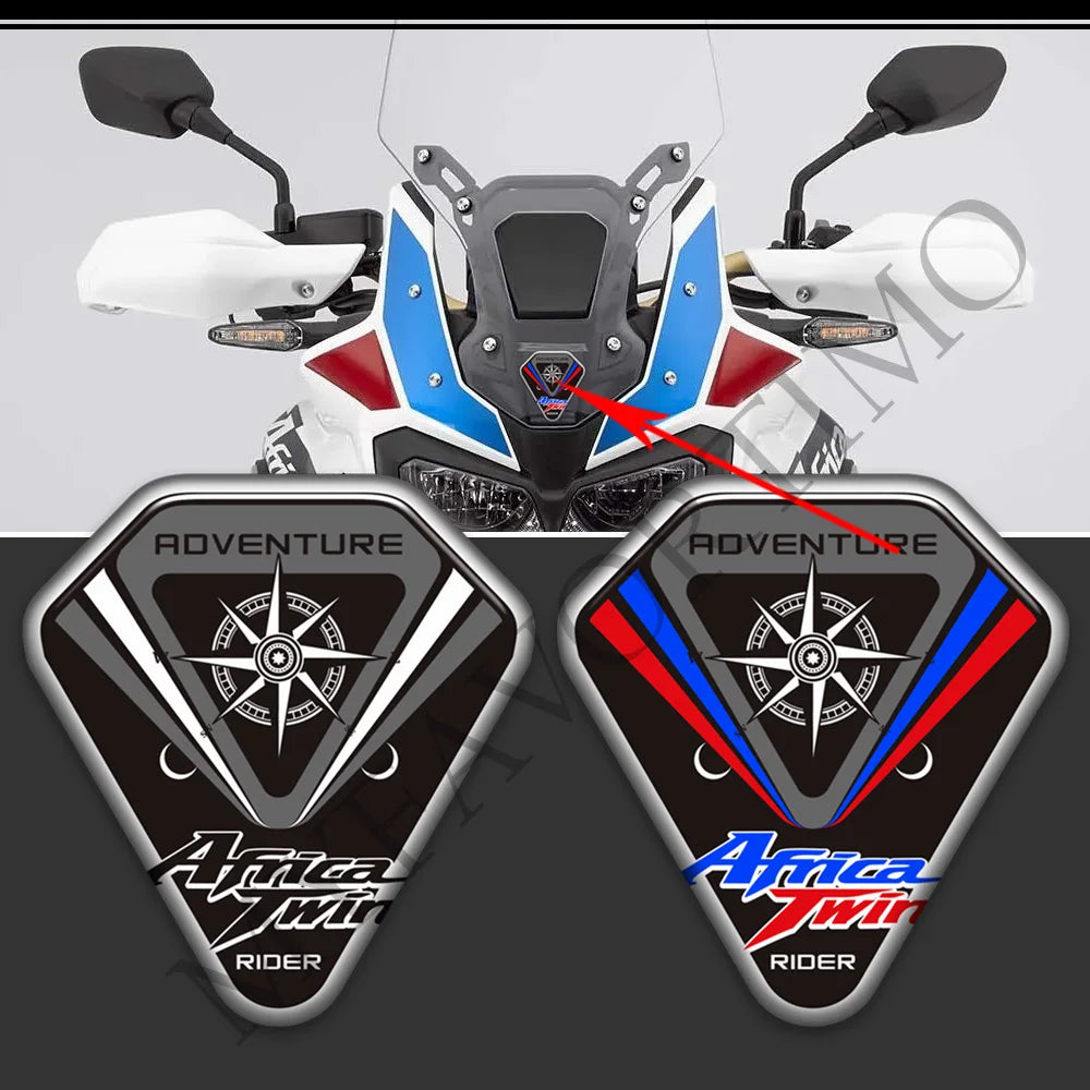 For Honda Africa Twin CRF1000L CRF 1000 1100 L CRF1100L Adventure Sports Kit Trunk Luggage Cases Tank Pad Protector Stickers
