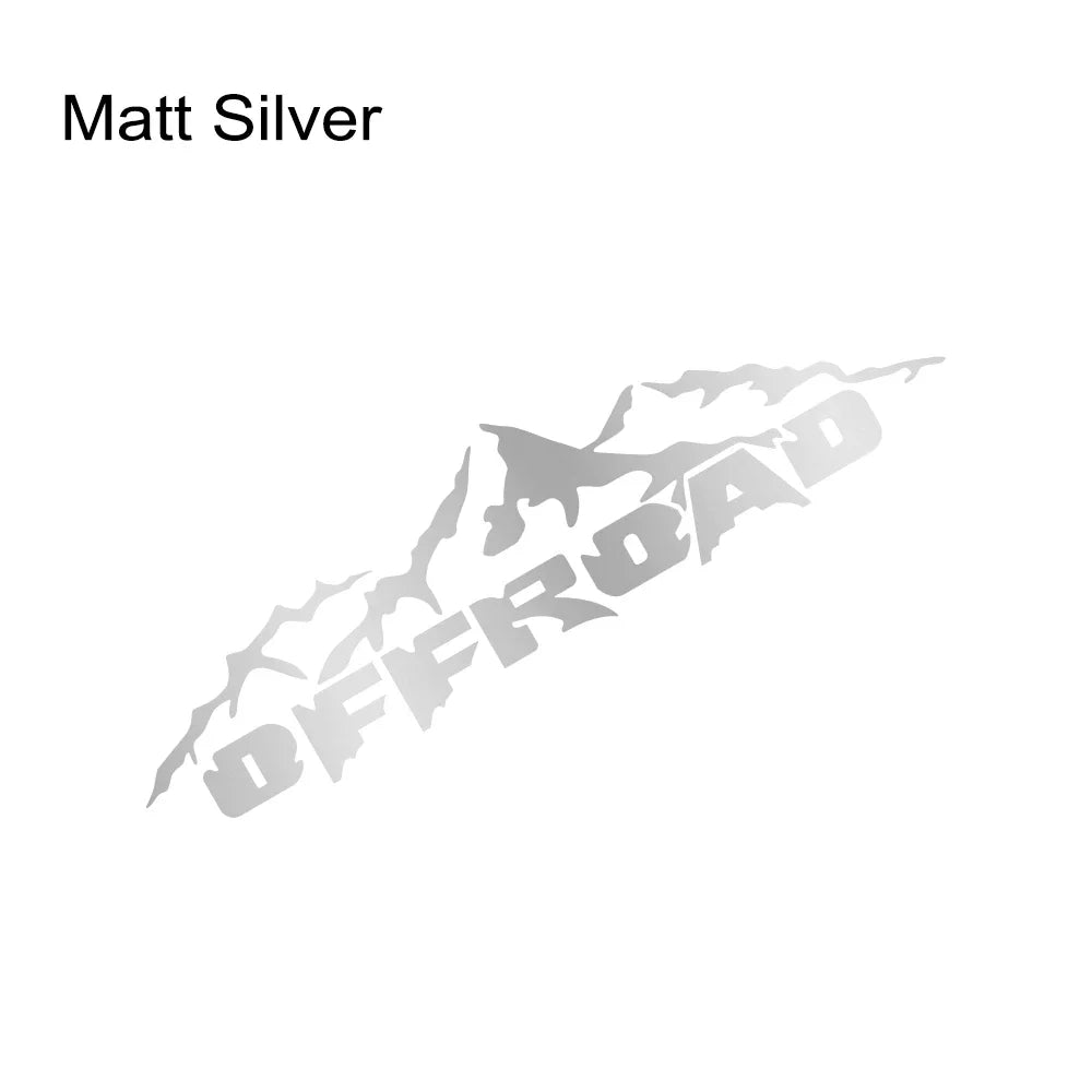 Off Road Car Sticker Truck Pickup Door Vinyl Decal DecorationAccessories For Isuzu Dmax Ford Ranger F150 Toyota Hilux GWM 4x4