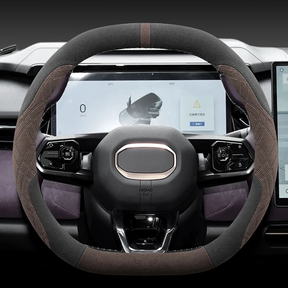 Car Steering Wheel Cover Edition Special Handlebar Cover For BAIC Jishi Polestone 01 Rox 01 2023 2024 2025 Accessories