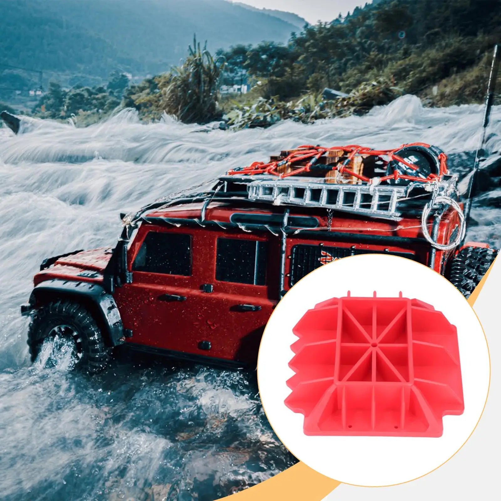 Multipurpose Jack Base Stand Durable Nylon Support Plate for Hi Lift Jack Off Road Vehicle Sand Mud