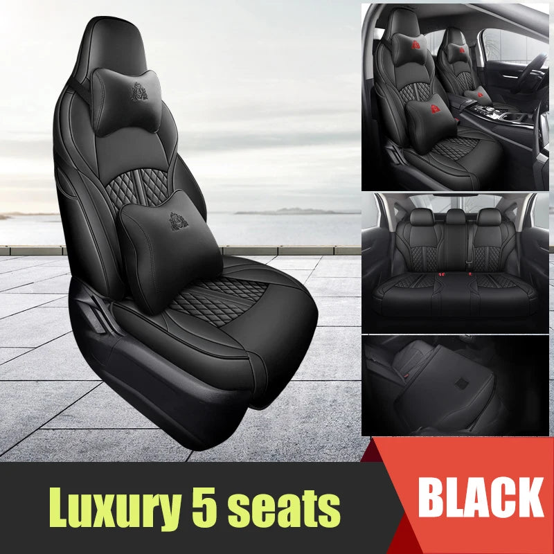 Luxury Interior Upgrade Car Seat Covers For BYD Destroyer KING 05 2022 2023 2024 Waterproof Leather Automotive Seat Cushion