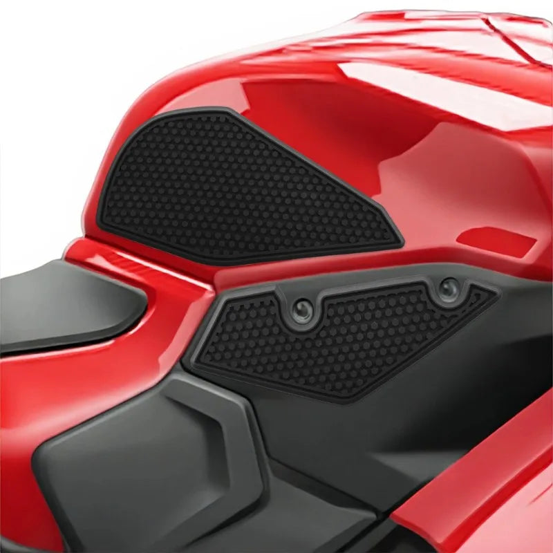 AASS-For Ducati Panigale V2 2025 Motorcycle Non-Slip Side Tank Pad Traction Support Protective Mat