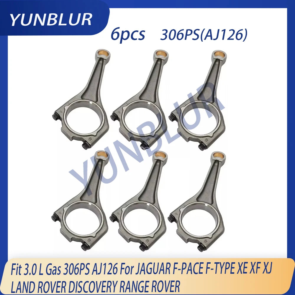 Engine Parts Connecting Rod Kit Fit 3.0 L Gas 306PS AJ126 For JAGUAR F-PACE F-TYPE XE XF XJ LAND ROVER DISCOVERY RANGE ROVER
