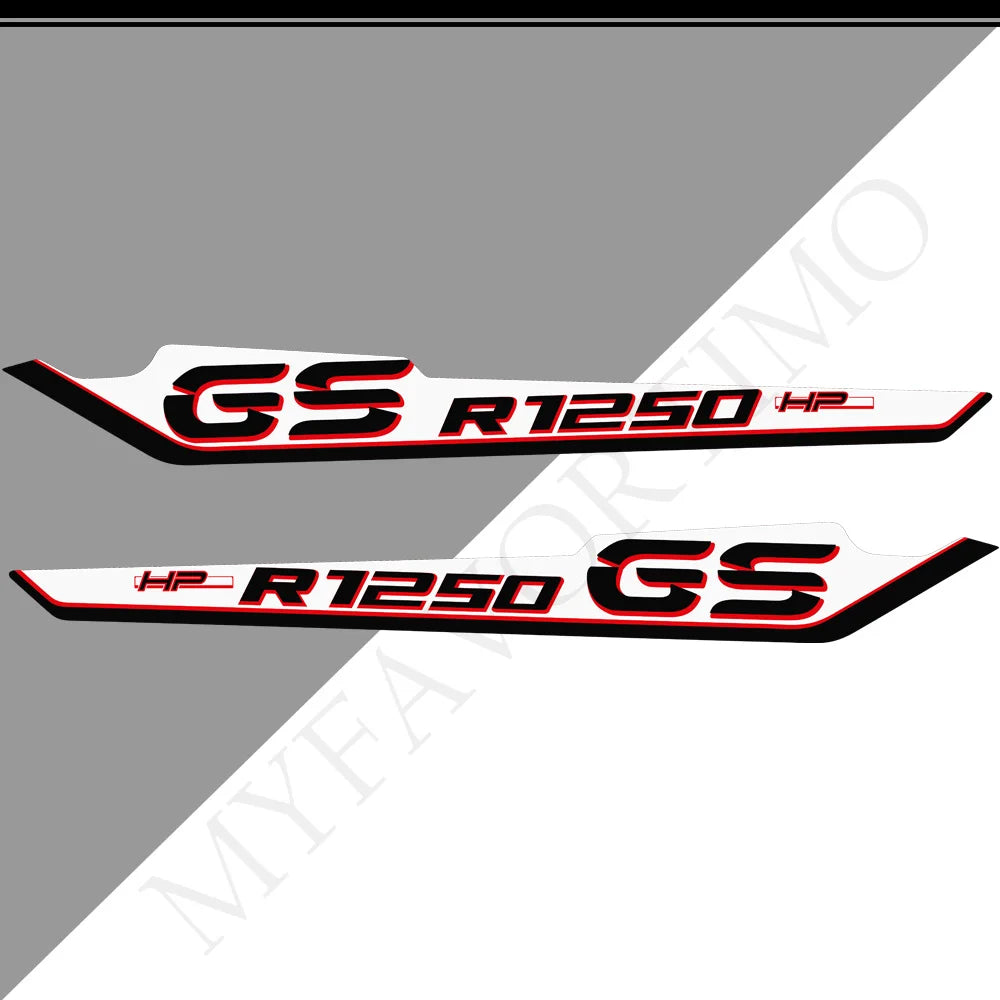 For BMW R1250GS R1250 R 1250 GS HP Rallye Motorcycle Tank Pad Front Nose Beak Fairing Fender Protector Stickers 2019 2020 2021
