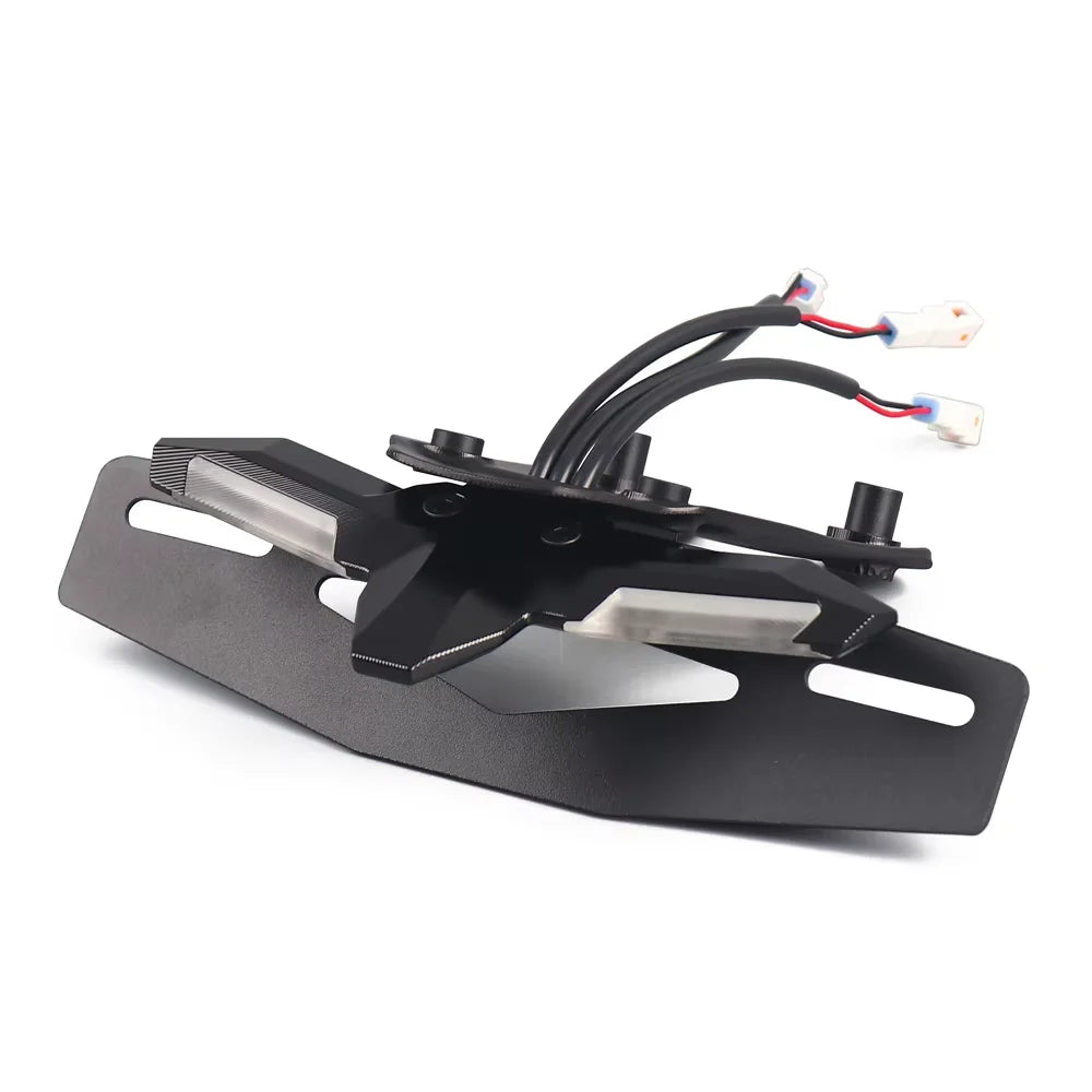 Motorcycle For Ducati Panigale V2 V4 2025 2026 License Plate Frame Holder Bracket Rear Fender Eliminator Tail Tidy W/LED Light