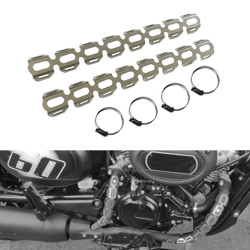 R1200GS Exhaust Muffler Pipe Heat Shield Protection Cover Protector For BMW R 1200 GS LC Adventure R1250GS R 1200GS GSA