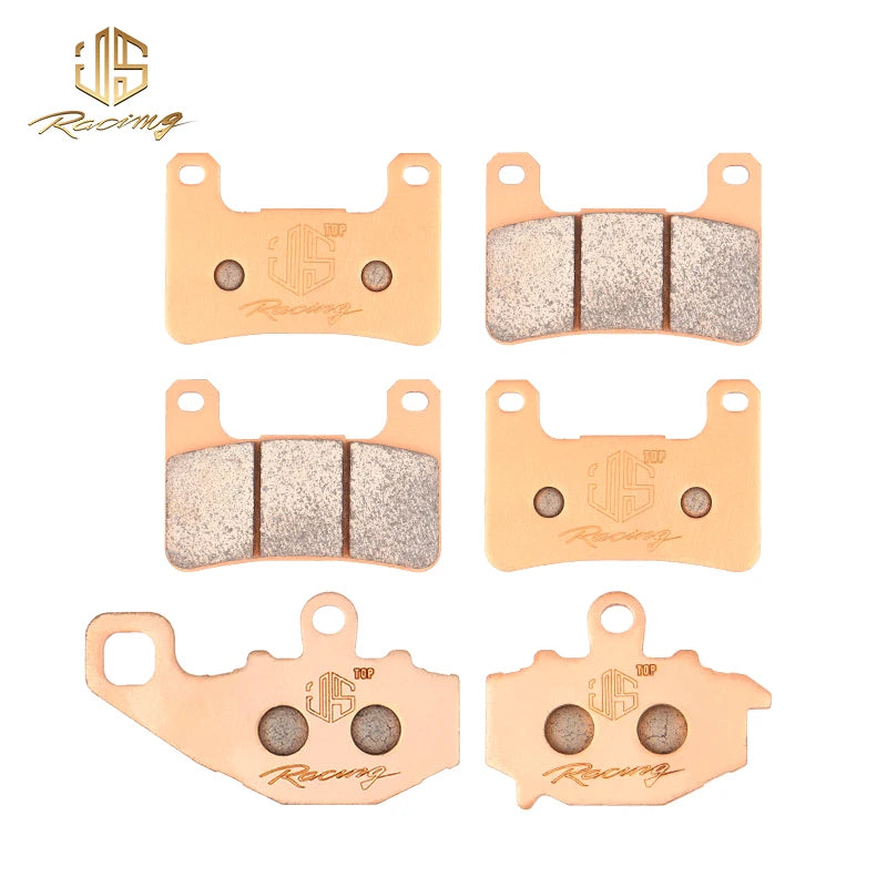 JSRAOIMG Motorcycle Spare Parts Sintered Front Rear Brake Pads For Kawasaki Z1000 ZR1000 ZX1000 Z1000SX ZR1000SX ZX10R Ninja ABS