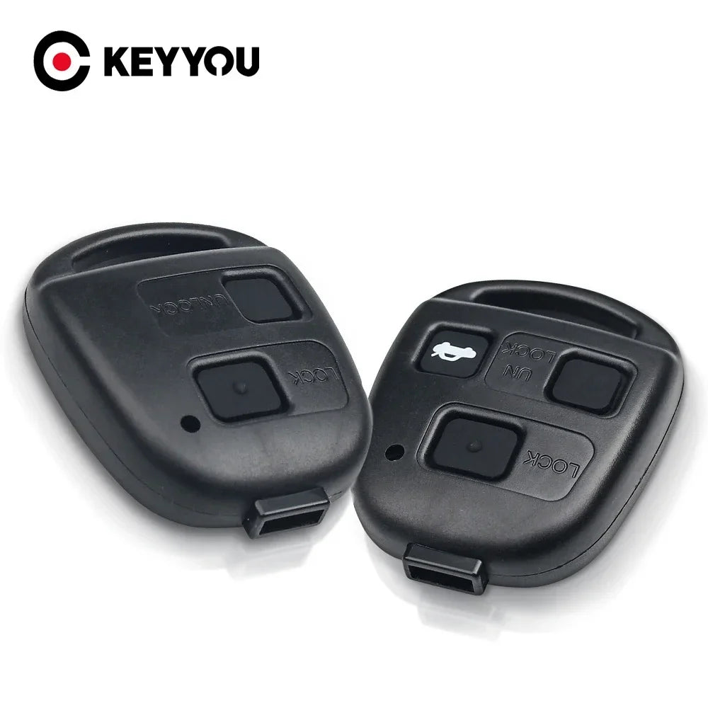 KEYYOU New For Toyota Camry Rav4 Corolla Prado Yaris Tarago Cruiser For Lexus Es Rx Is Lx IS200 RX300 ES300 LS400 GX460 Car Key