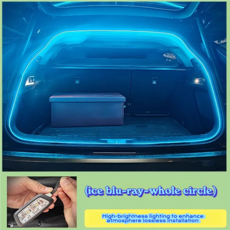 BYD Han Yuan Qin Plus Dolphin Song Pro trunk lights, trunk lighting, trunk lighting, atmosphere LED lights with in car accessori