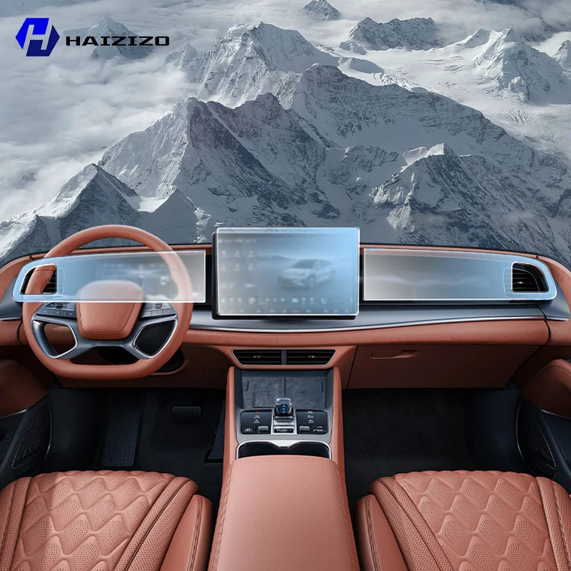 For BYD Sealion 7 2024-2026 Car interior Matte Screen Protector console GPS Navigation LCD screene TPU film Scratch resistant