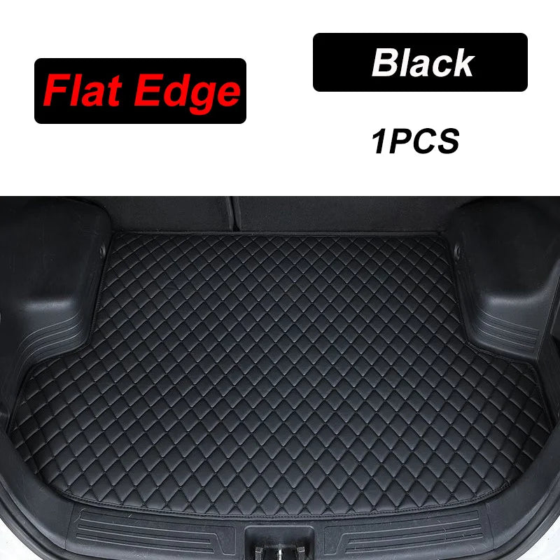 For Land Rover Defender L663 110 5-seats 2020-2026 Leather Car Rear Trunk Mats Anti Dirty Floor Tray Liner Interior Accessories