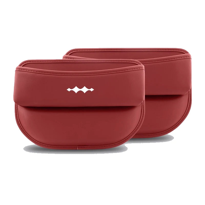 Seat Gap Storage Box for BYD Leopard 5 Leopard 8 Leather Car Seat Gap Pockets Anti-Spill Interior Accessory