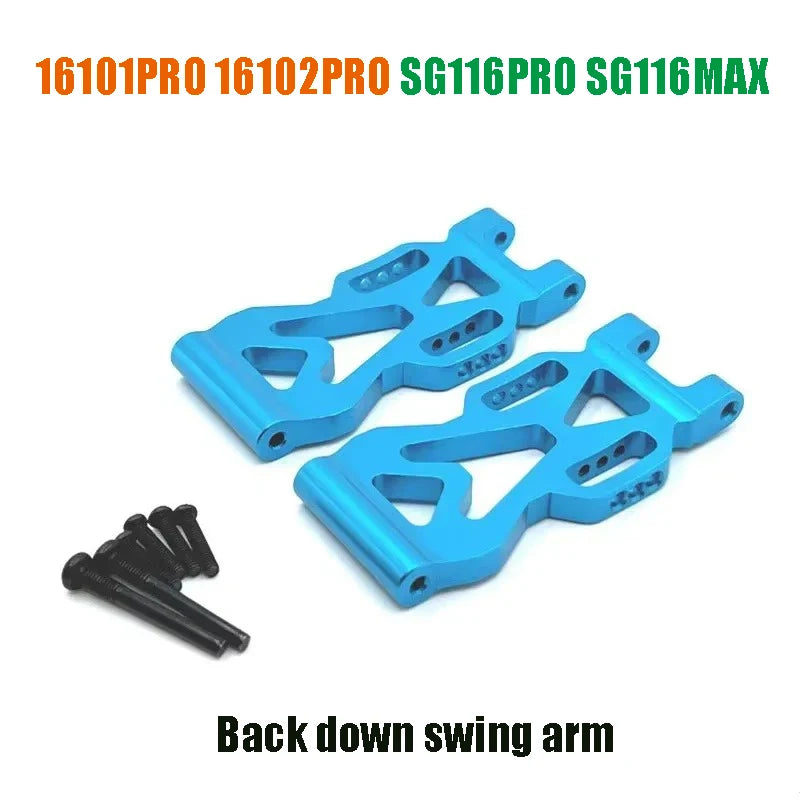 16102PROSCY 16101 PRO  SG116MAX RC Automotive Aluminum Parts Suspension Arm Steering Assembly Drive Shaft Gear Upgrade Metal Kit