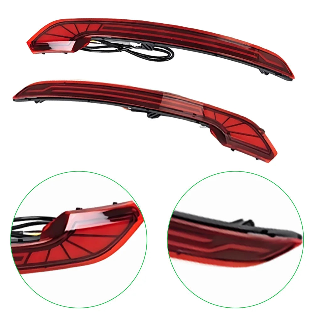 2 pcs Car Rear Bumper Light For BYD Song PLUS DM-i EV Sealion 6 Seal U 2023 2024 2025 Daytime Running Light Brake Lamp