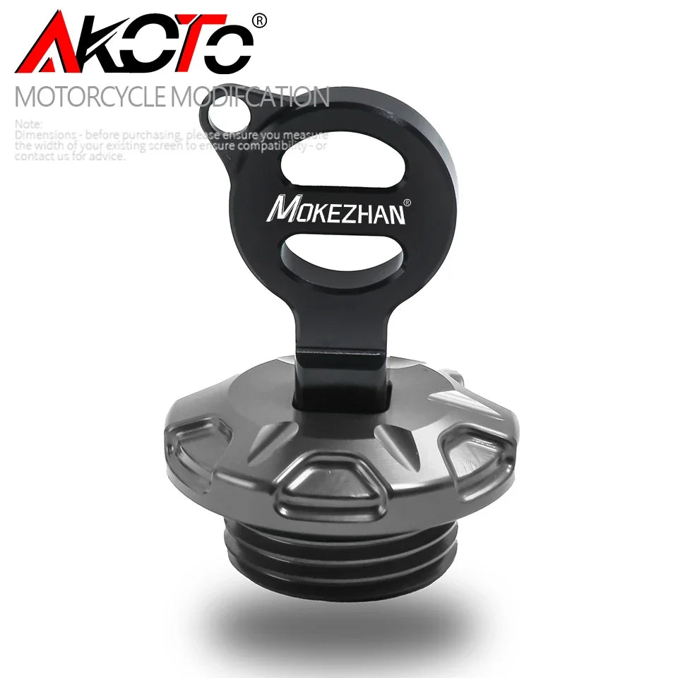 NEW Motorcycles Anti theft Oil Filler Cap Engine Oil Plug Cover For YAMAHA TENERE 700 T7 Tenere700 2017-2024 2023 Accessories