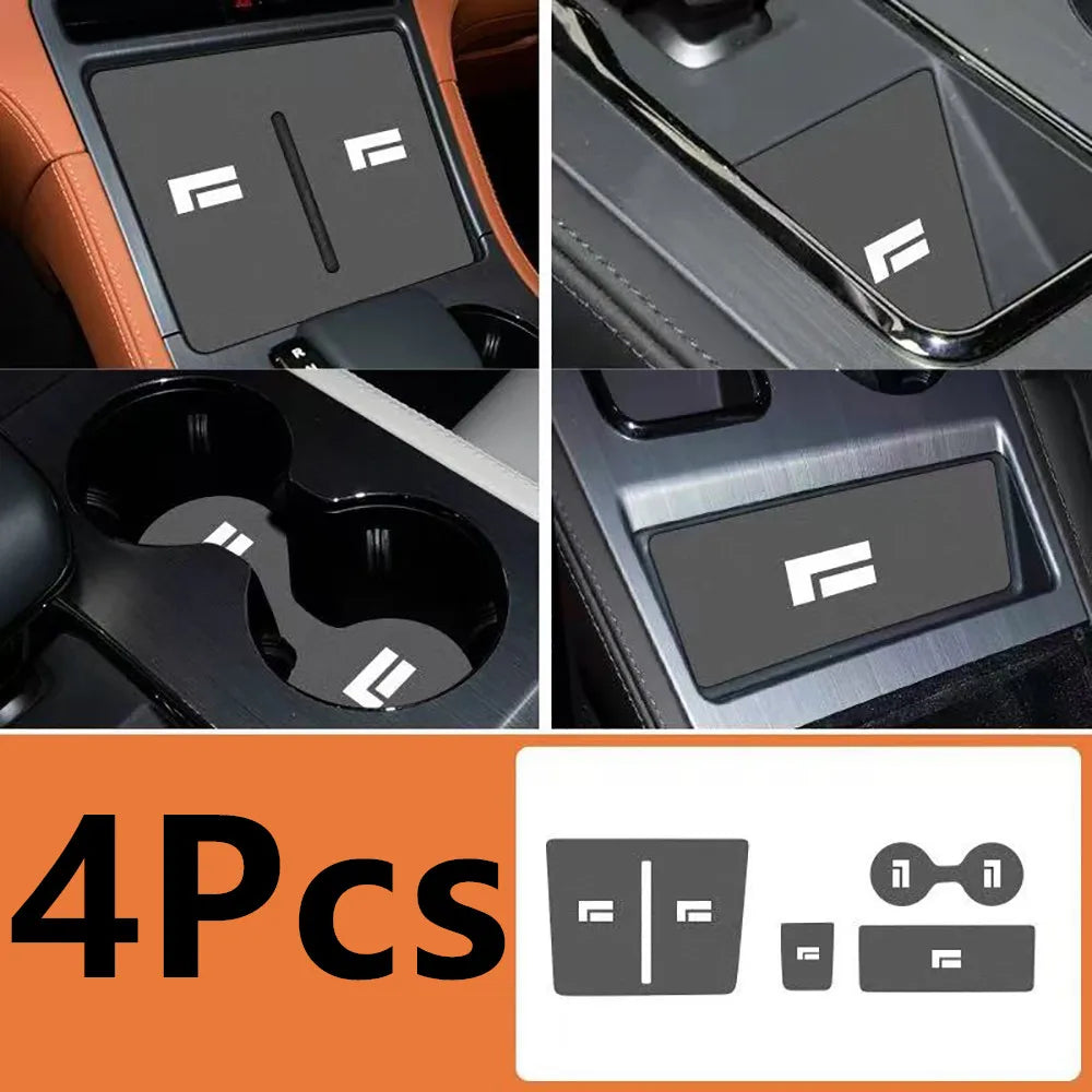 Center Console Pad Armrest Box Storage Compartment Pad Waterproof For BAIC JISHI Polestone 01 Rox 01 Car Interior Accessories ﻿