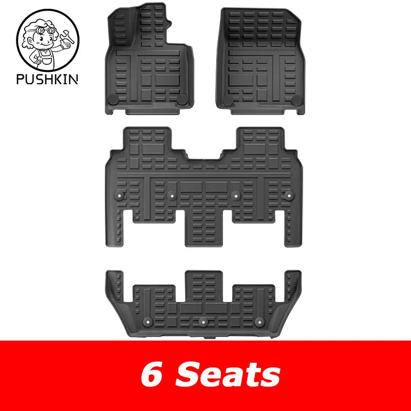 For Rox Adams polestone 01 ROX 01 2026 2025 TPE Floor Mats Dirt-resistant Foot Carpet Floor Cover Auto Interior Accessories