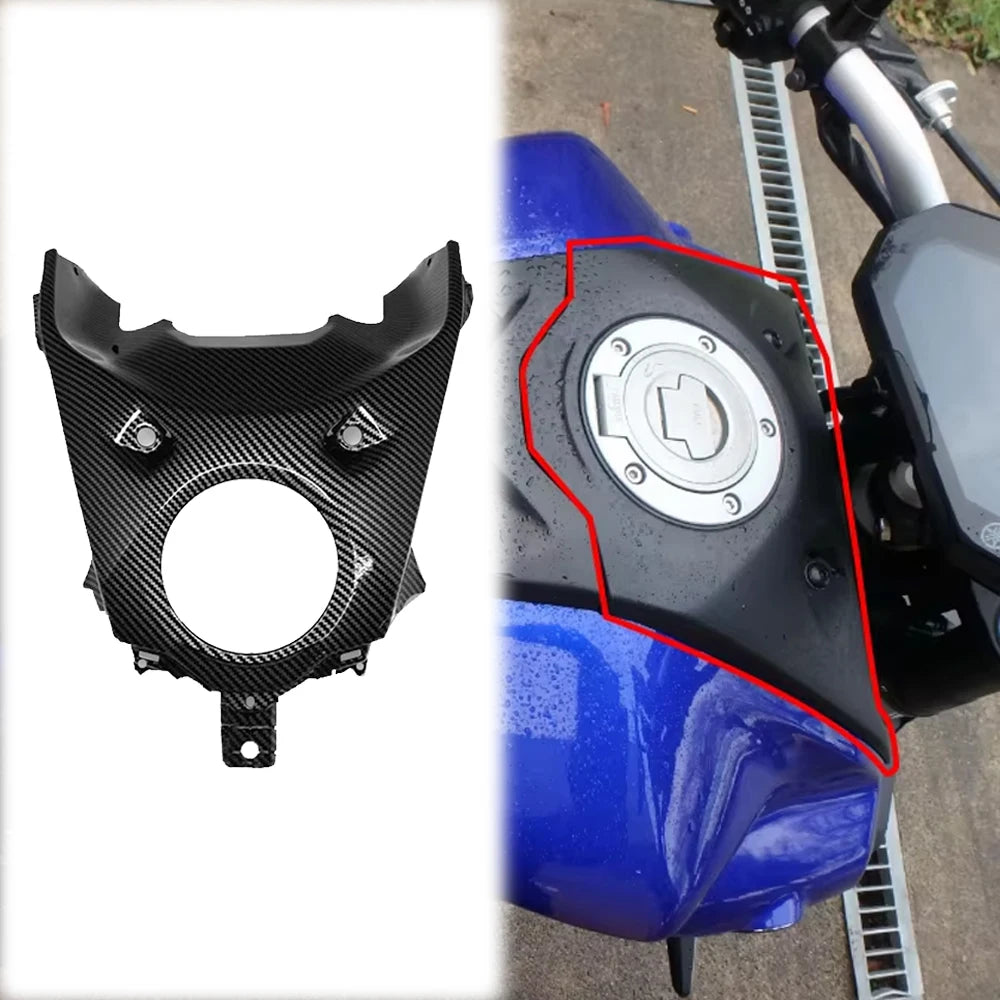 Front Gas Oil Fuel Tank Cover For Yamaha MT07 FZ07 MT-07 FZ-07 MT FZ 07 2021 2022 2023 2024 Fairing Kit Motorcycle Accessories