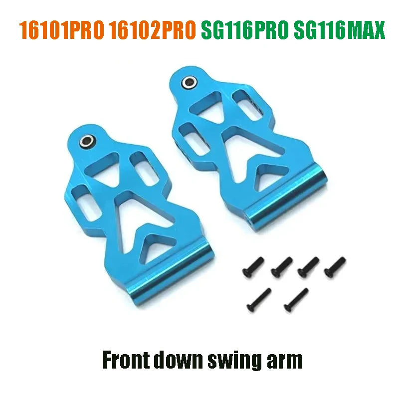 16102PROSCY 16101 PRO  SG116MAX RC Automotive Aluminum Parts Suspension Arm Steering Assembly Drive Shaft Gear Upgrade Metal Kit