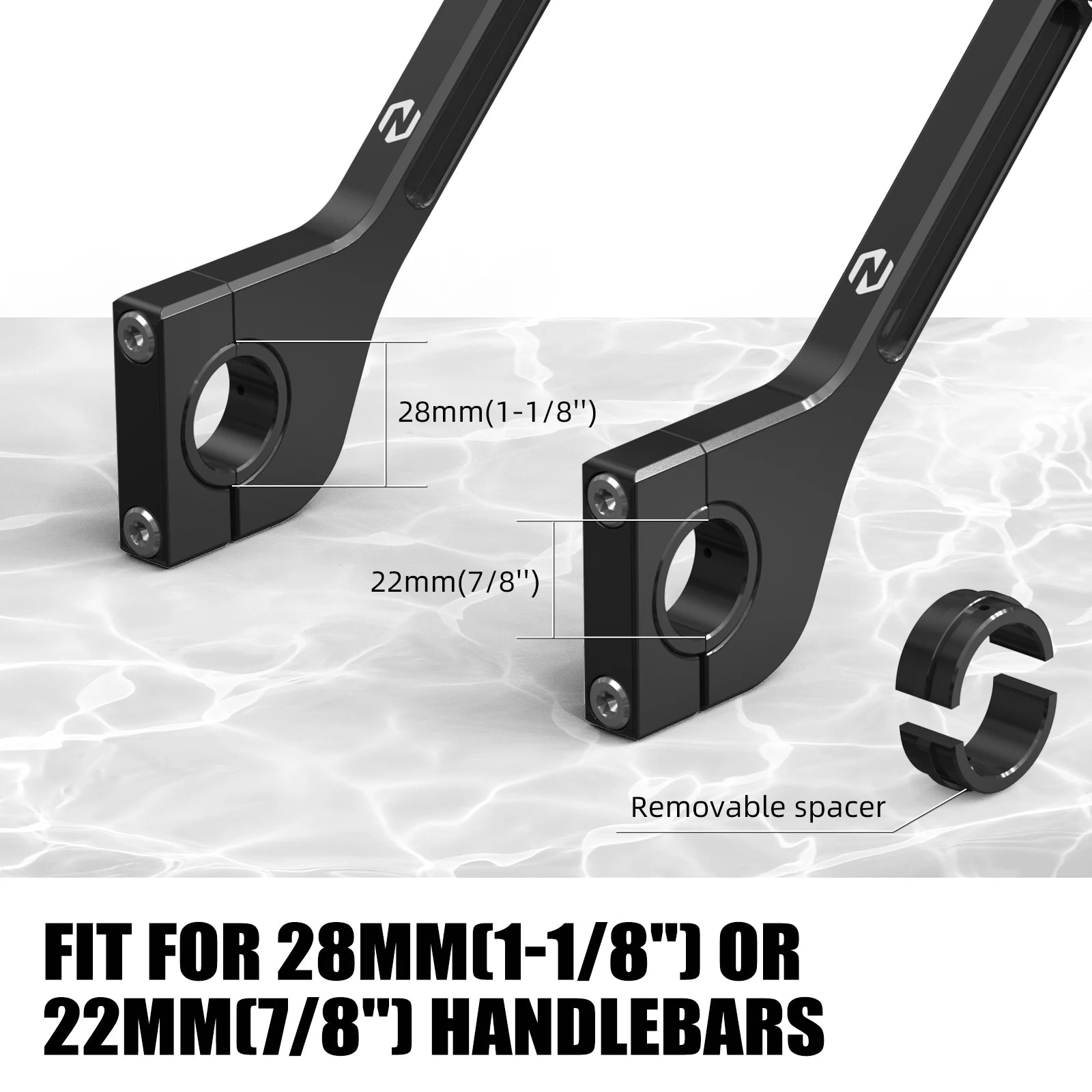 12MM F2R Navigation GPS Holder Roadbook Mounting Arms For Yamaha Tenere 700 KTM Adventure Honda Suzuki Kawasaki BMW Husqvarna