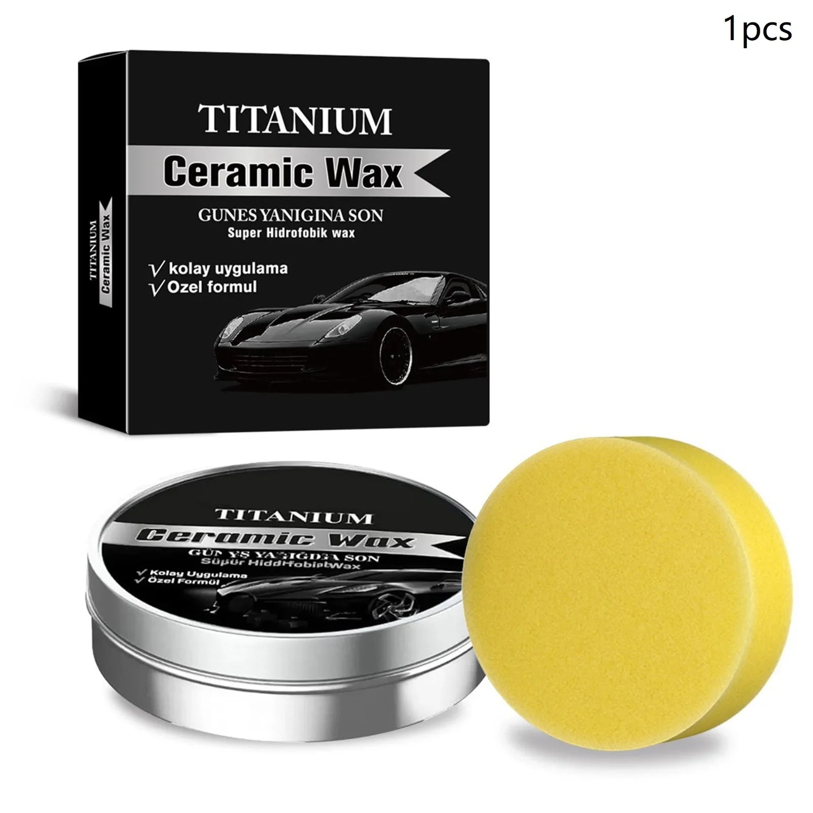 Car Coating Polishing Wax Auto Scratch Repair Wax Titaniums Ceramic Wax Coating Agents Quick Carwash Car Care