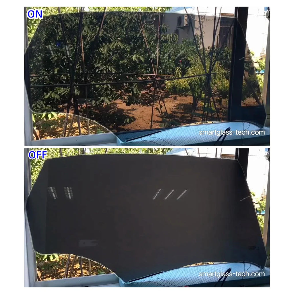 RS PDLC Tint Smart Control Car Window Film 0.12mm Ultra-thin Self-Adhesive Explosion-Proof Modern Decorative Remote Control