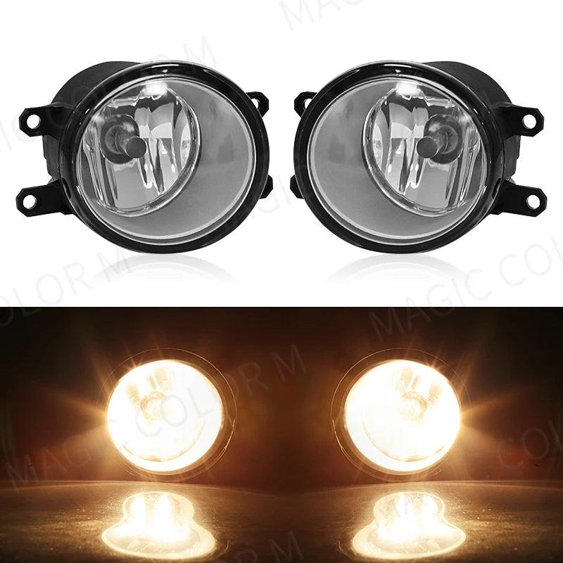 For Toyota Fog Lamps LED Fit Corolla RAV4 Camry Yaris Prius CHR Hilux Lexus Car Headlight Daytime Running Lights 12V