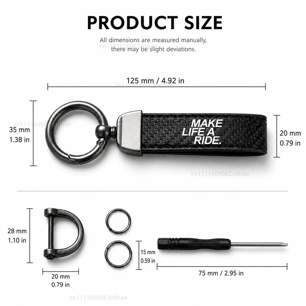 High-Grade Leather Motorcycle Keychain Holder Keyring Accessories For BMW R1200GS R1250GS R 1200GS R1250 GS R 1250 LC ADV