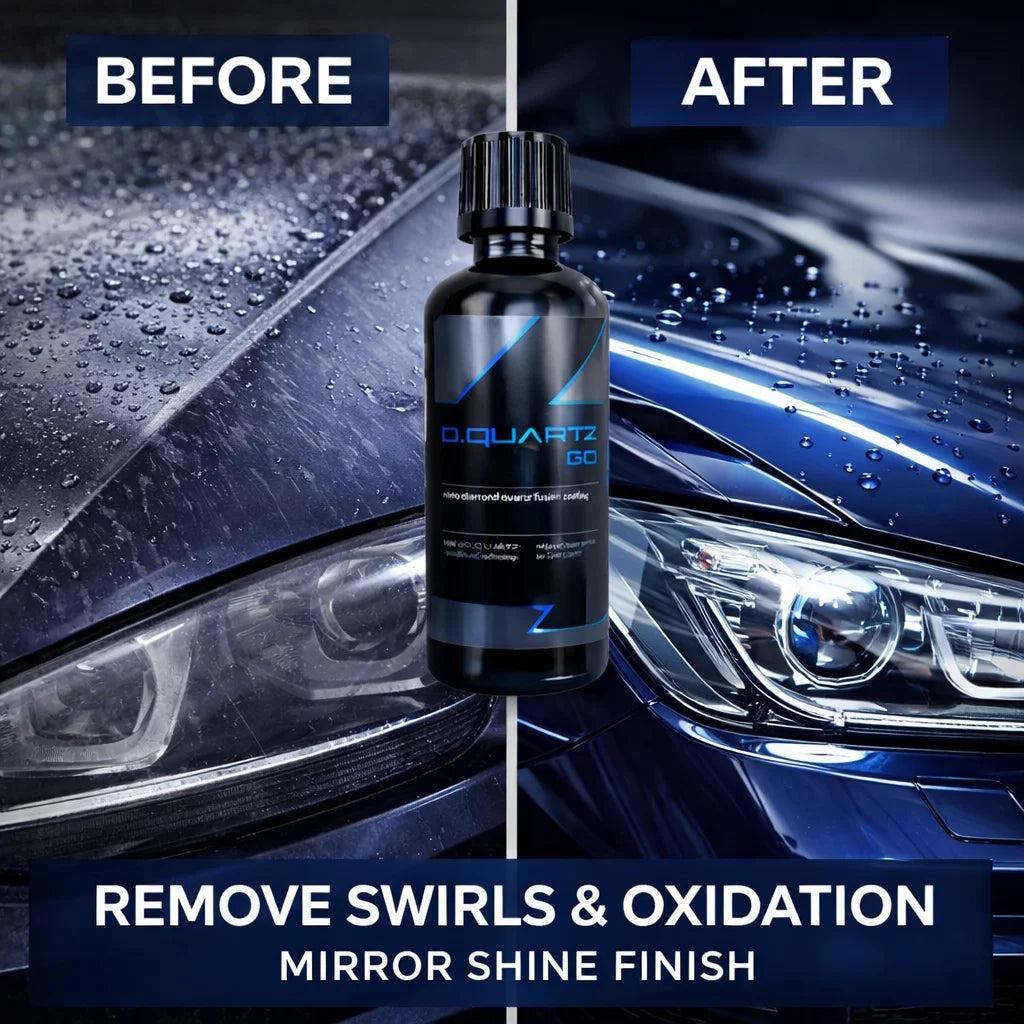 CAR  DQUARTZ GO 50ml Kit Nano Diamon Fusion Ceramic Coating for Car Care Enhanced Protection Gloss Increase Surface Hardness