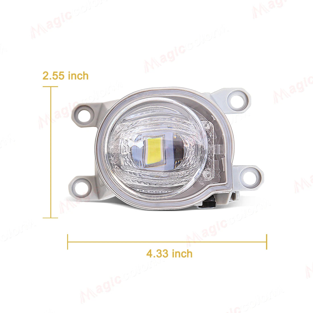 Car Fog Lamp Assembly For Toyota CHR Levin Corolla L XLE Hatchback Yaris Fortuner Hilux Revo 2019 2020 2021 2022 Headlight White