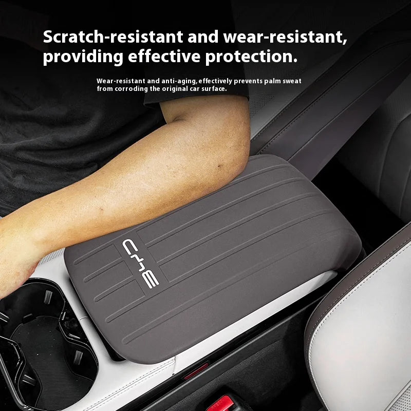 Fit For BYD Song Plus Seal U Sealion 6 Central Control Armrest Box Cover Silicone Handrest Box Pad Protection Cover