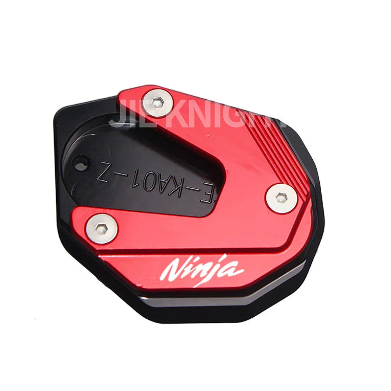 2024 For Kawasaki NINJA NINJA650 Ninja1000sx Ninja 650 1000sx CNC دراجة نارية مسند القدم لوحة تمديد حامل جانبي