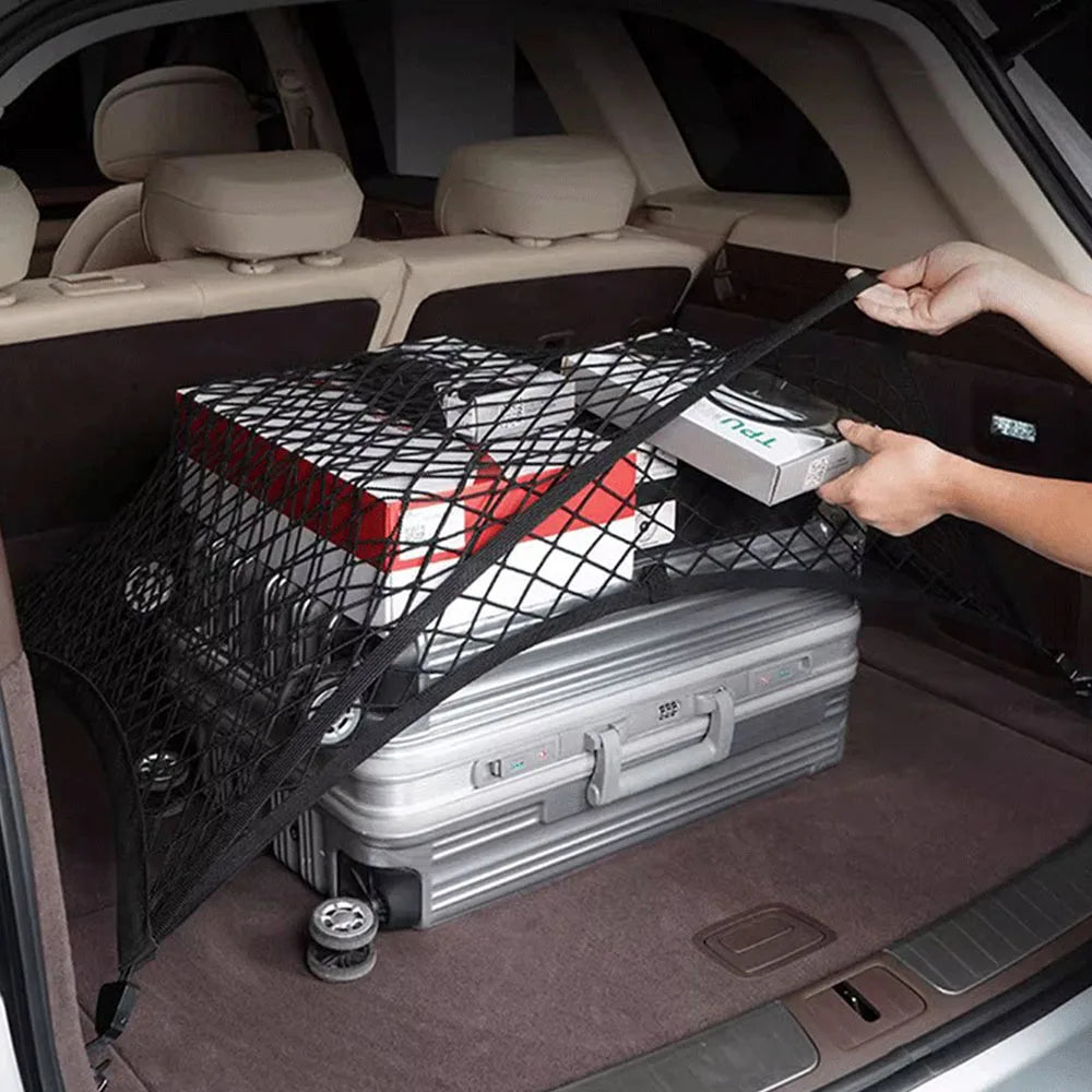 Elastic Fixed Mesh For Trunk Automotive Modification Parts Storage Nylon Mesh Bag For Rox Adamas 2026