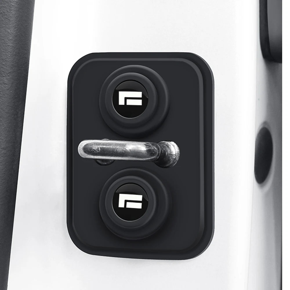 Car Siliconel Door Lock Cover Door Lock Protection Cover Accessories Fit For BAIC JishiI Polestone 01 Rox 01 2024 2025 2026