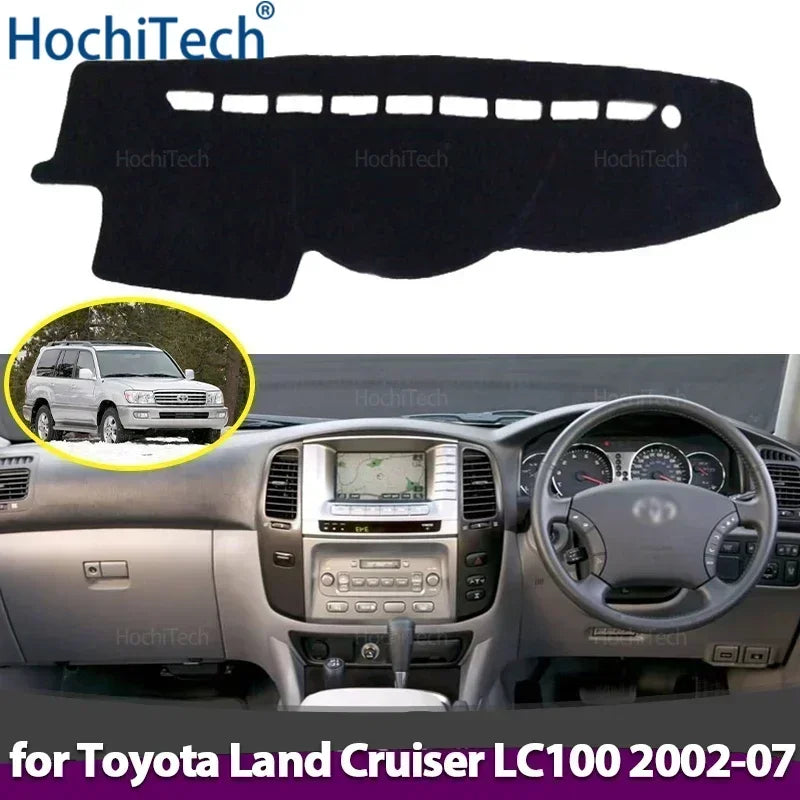 For Toyota Land Cruiser LC100 2002 2003 2004 2005 2006 2007 Dashboard Cover Dash Board Mat Carpet Pad Shade Cape Blanket