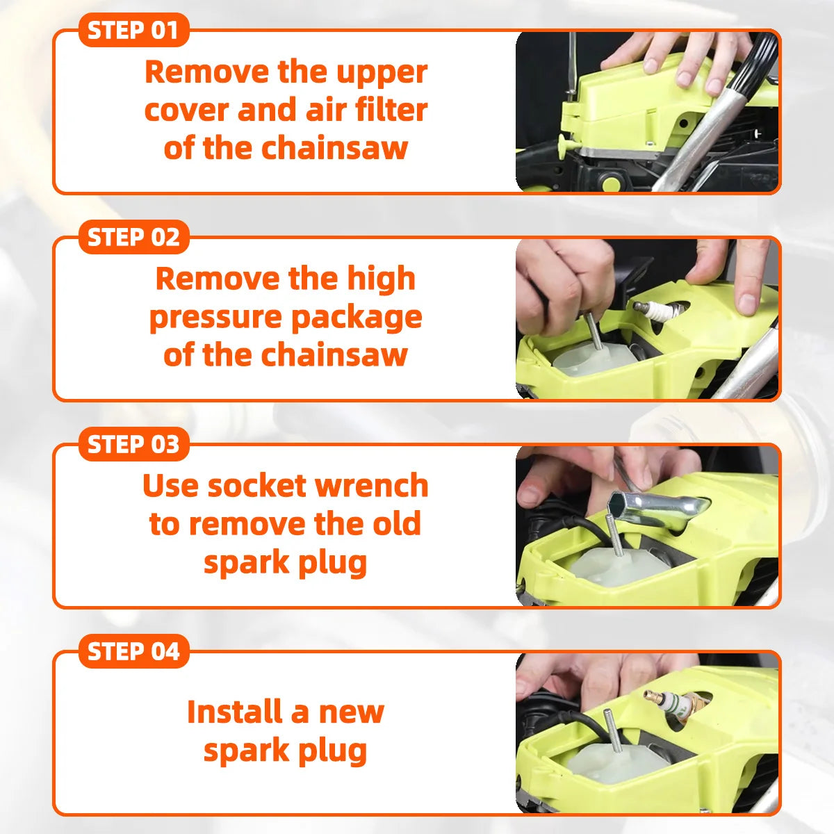 YONGRUN 1/2/5PCS BM6A Spark Plug Engine Parts Durable Parts for Car SUV Truck Accessories Automotive Spark Plugs Engine Ignition