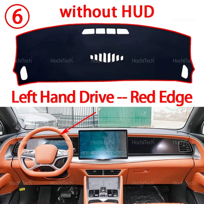 Interior Accessories Dashboard Cover Pad Sun Protection Pad UV Protection Mat  Accessories for BYD Sealion 7 2024 2025