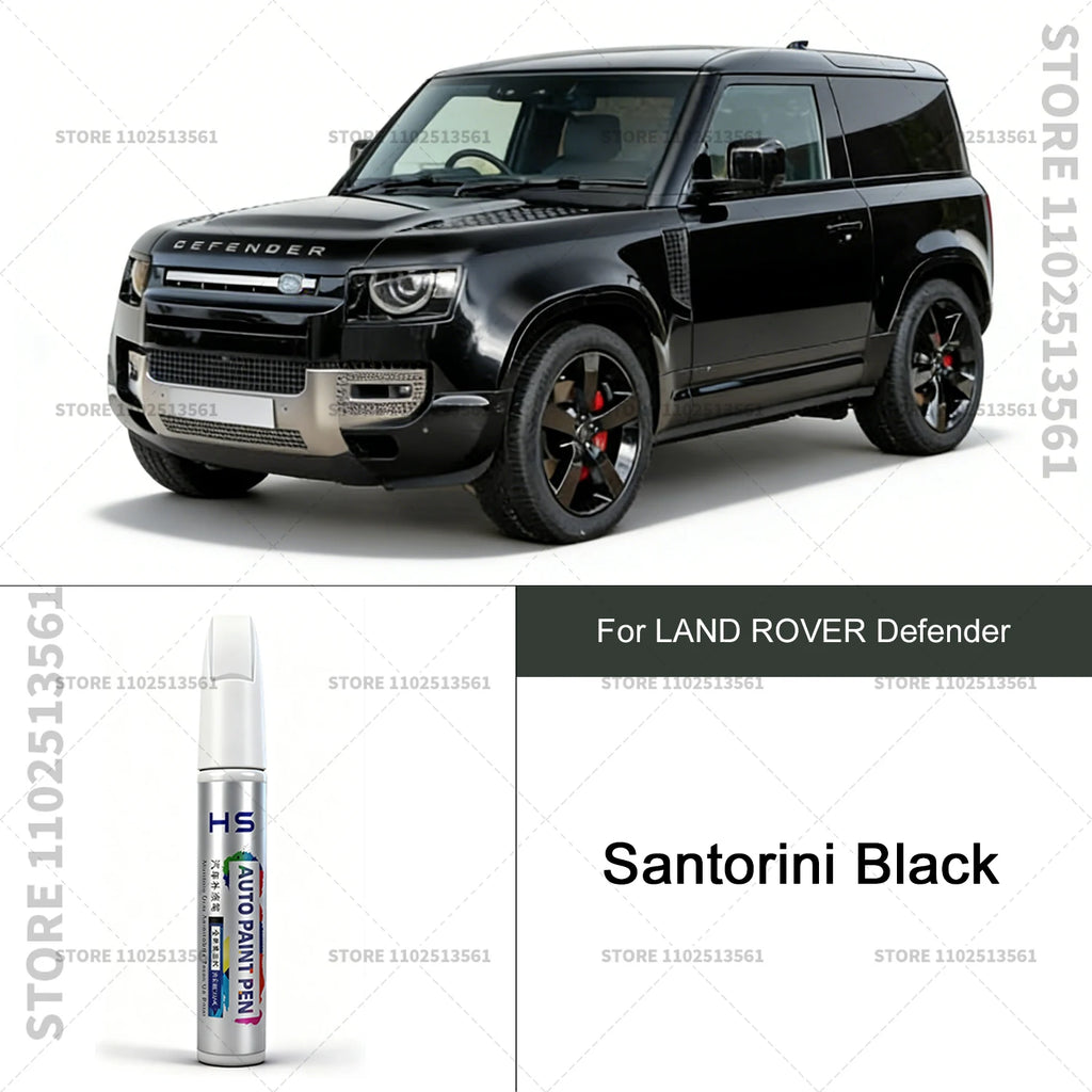 For LAND ROVER Defender Car Paint Repair Pen Paint Scratch Repair Accessories Fuji White Santorini Black Eiger Grey Sedona Red