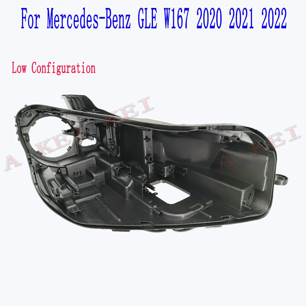 For Mercedes-Benz GLE W167 2020 2021 2022 Car Light Rear Base Front Headlight Back Housing