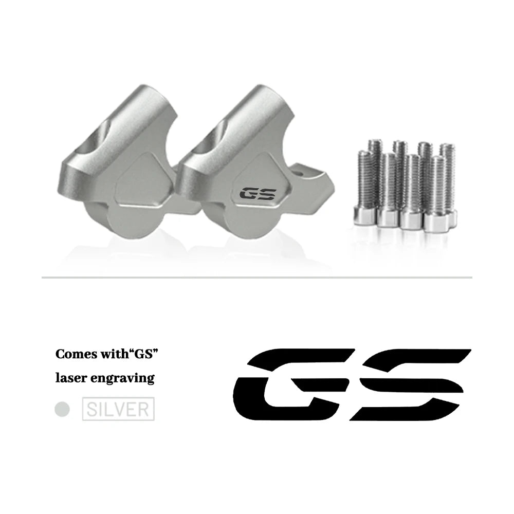 For BMW R1250GS R 1250 GS R1200GS LC Adventure ADV S1000XR Motorcycle  Handlebar Riser 32MM Drag Handle Bar Clamp Extend Adapter